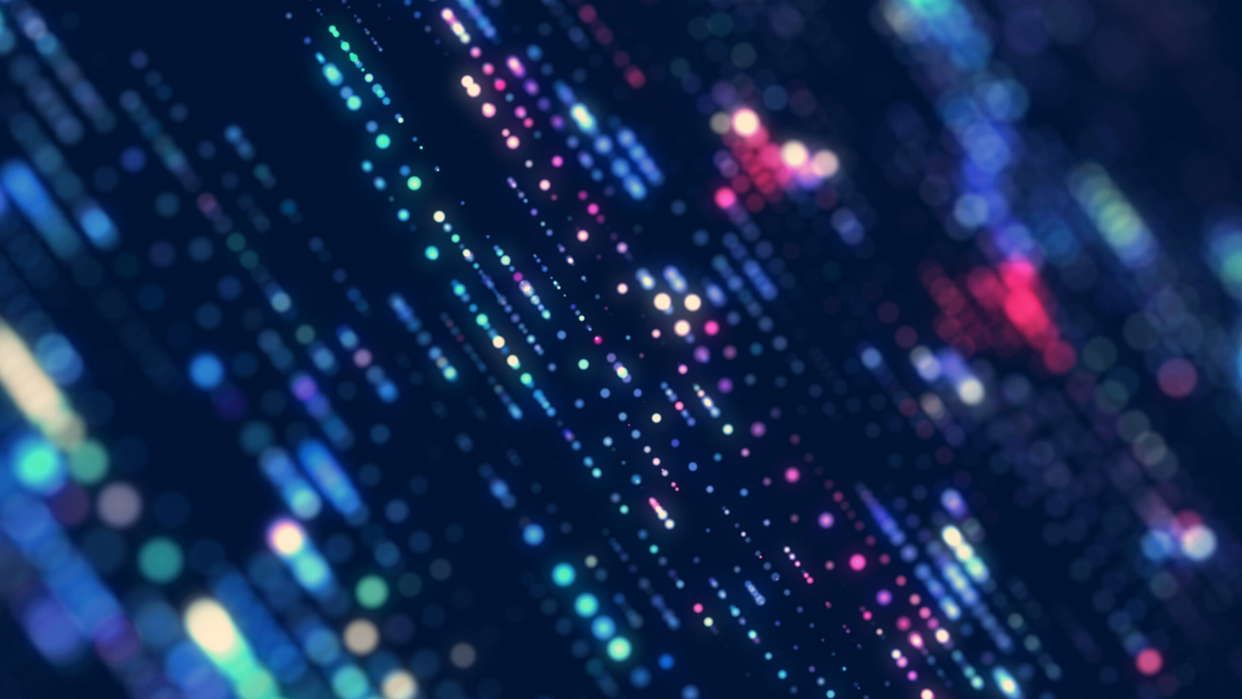 Abstract blue and purple background.